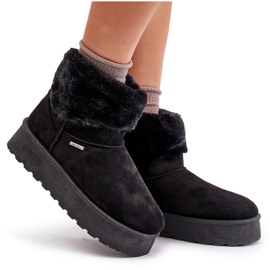 Botas de nieve con plataforma y pelo Big Star OO274A108 Negro 13