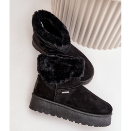Botas de nieve con plataforma y pelo Big Star OO274A108 Negro 11