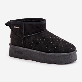 Botas de nieve con decoración en la plataforma Big Star OO274A105 Negro 5