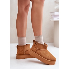 Botas de Nieve Plataforma Baja Big Star OO274A098 Camel marrón 5