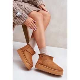 Botas de Nieve Plataforma Baja Big Star OO274A098 Camel marrón 9