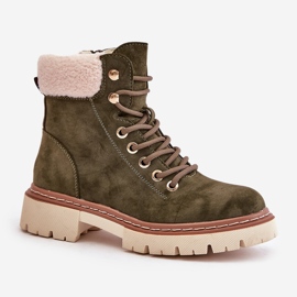 Botas Aislantes De Mujer Con Cremallera, Verde Ferelia 4