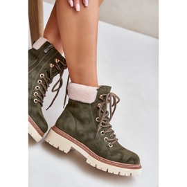 Botas Aislantes De Mujer Con Cremallera, Verde Ferelia 7