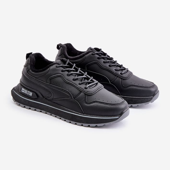 Zapatillas de hombre con aislamiento Big Star OO174675 HI-POLY System Negro 1