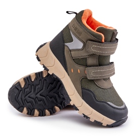 Botas de nieve infantiles aislantes Big Star OO374129 Caqui verde 8