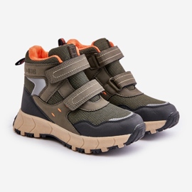 Botas de nieve infantiles aislantes Big Star OO374129 Caqui verde 1