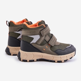 Botas de nieve infantiles aislantes Big Star OO374129 Caqui verde 3