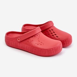 Zuecos Chanclas Ligeras para Hombre Big Star II175004 Rojo 1