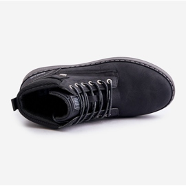 Botas con cordones para hombre Big Star OO174559 Hi-Poly System Negro 3