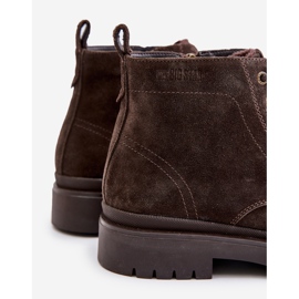 Botas de hombre con aislamiento de ante y cremallera Big Star OO174229 Marrón 2