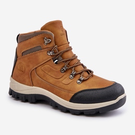 Botas de montaña con aislamiento McBraun Camel para hombre marrón 6