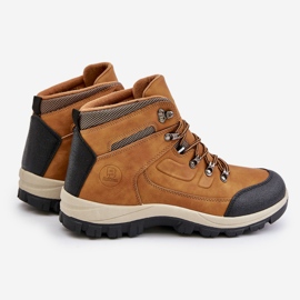 Botas de montaña con aislamiento McBraun Camel para hombre marrón 3