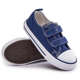 Zapatillas Infantiles Velcro Big Star OO374010 Azul Marino 7