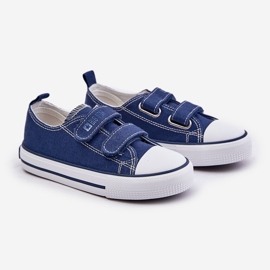 Zapatillas Infantiles Velcro Big Star OO374010 Azul Marino 6
