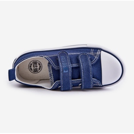 Zapatillas Infantiles Velcro Big Star OO374010 Azul Marino 5