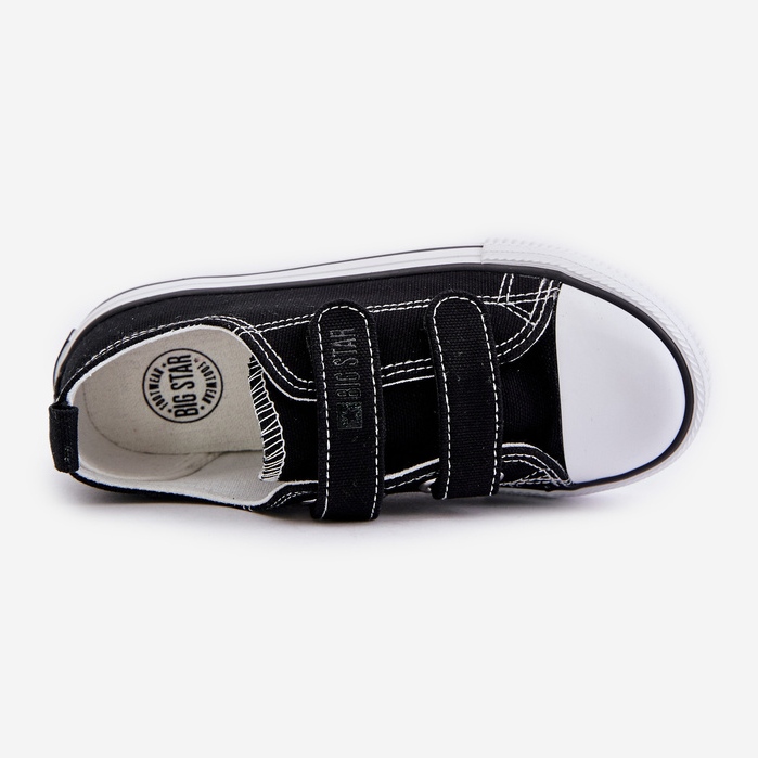 Zapatillas Infantiles Velcro Big Star OO374008 Negro 2