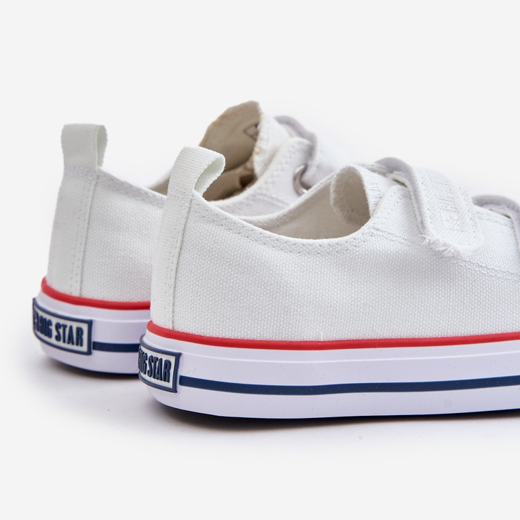 Zapatillas Infantiles Velcro Big Star OO374009 Blanco 2 Zapatillas Infantiles Velcro Big Star OO374009 Blanco 2