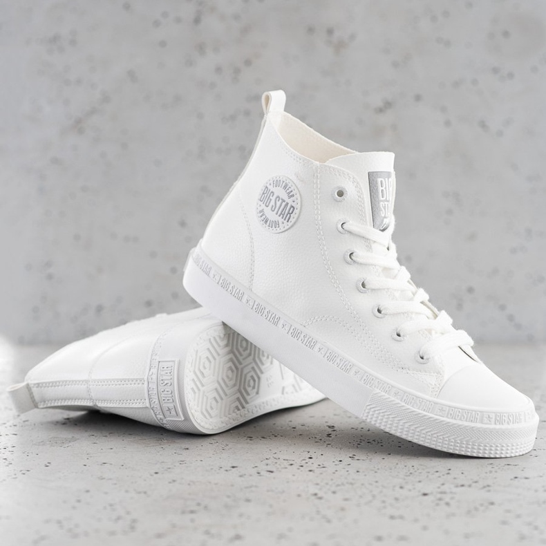 Zapatillas Altas Mujer Big Star GG274016 Blanco 2