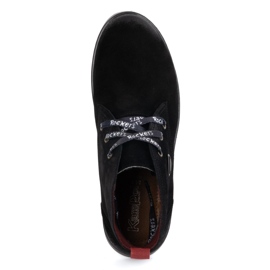 Botas Chukka de piel para hombre con aislamiento KAMPOL 110/35 negro 3