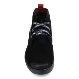 Botas Chukka de piel para hombre con aislamiento KAMPOL 110/35 negro 4