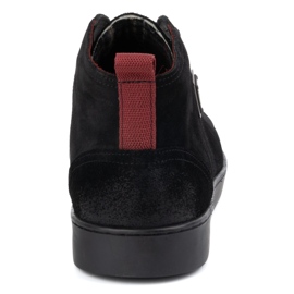 Botas Chukka de piel para hombre con aislamiento KAMPOL 110/35 negro 5