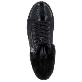 Botas cuña mujer impermeables negras Rieker N2505-00 negro 2 Botas cuña mujer impermeables negras Rieker N2505-00 negro 2