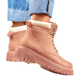 Botas aislantes para mujer, rosa 9501-PA-P rosado 5