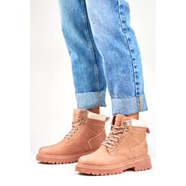 Botas aislantes para mujer, rosa 9501-PA-P 2