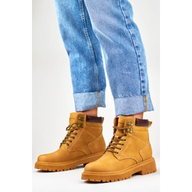 Botas aislantes mujer camel 9501-PA-C marrón 1