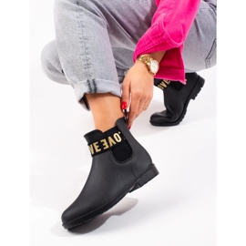Botas de agua mujer Shelovet negras negro 2