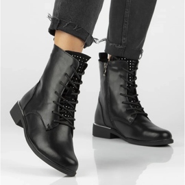 Filippo DBT4747/24 Bk D botas de piel, negro 5