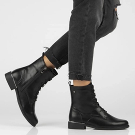 Filippo DBT4747/24 Bk D botas de piel, negro 6
