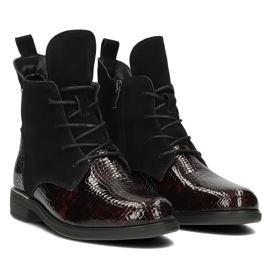 Botas de piel Filippo DBT4749/24 Br Cr marrón 3