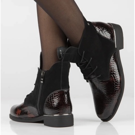 Botas de piel Filippo DBT4749/24 Br Cr marrón 7