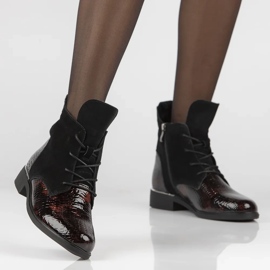 Botas de piel Filippo DBT4749/24 Br Cr marrón 8