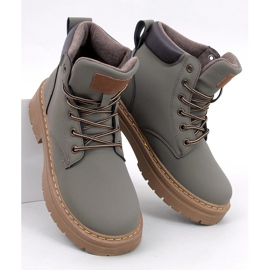 Botas de madera de mujer Kellers Green verde 1