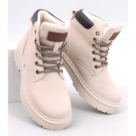 Kellers Botas madera mujer Beige 1