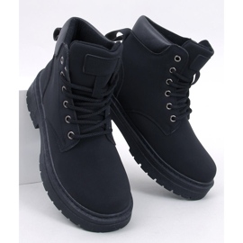 Botas de madera de mujer Kellers Negro 1