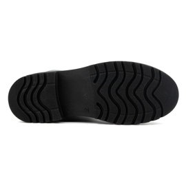 WASAK Botines mujer piel cordones altos invierno 0640 verde 5
