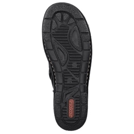 Botas de mujer cómodas con aislamiento negro Rieker 73357-00 4