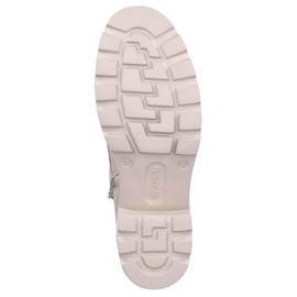Botas cómodas de piel con tacón alto y aislamiento, beige Remonte D0A74-60 4