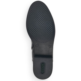 Botas de mujer cómodas y aislantes de piel, negro Remonte D8380-01 3