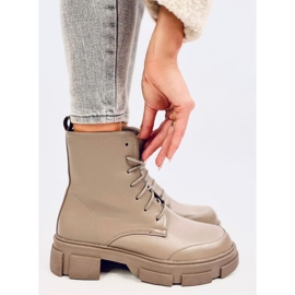 Botines con cordones Coley Olive verde 4