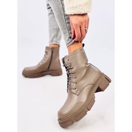 Botines con cordones Coley Olive verde 3