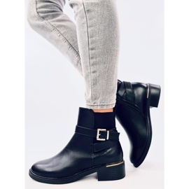 Botas Chelsea clásicas con hebilla, Cowans Black negro 4