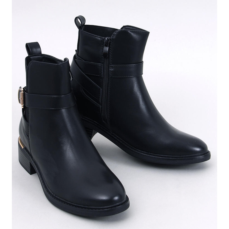 Botas Chelsea clásicas con hebilla, Cowans Black negro 1