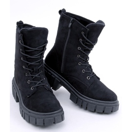 Botas con cordones Kelis Black negro 5