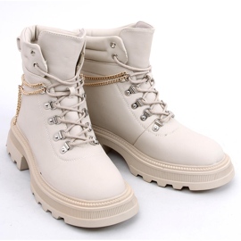 Botas de aviador en beige Hudson 5