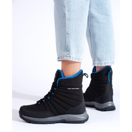 Zapatillas altas trekking DK aquaproof mujer negro 3