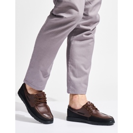 Zapatos cordones hombre marrones marrón 3
